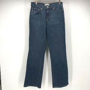 Levis Perfectly Slimming Boot Cut 512 Jeans Womens 8 Medium Blue Studded Pockets